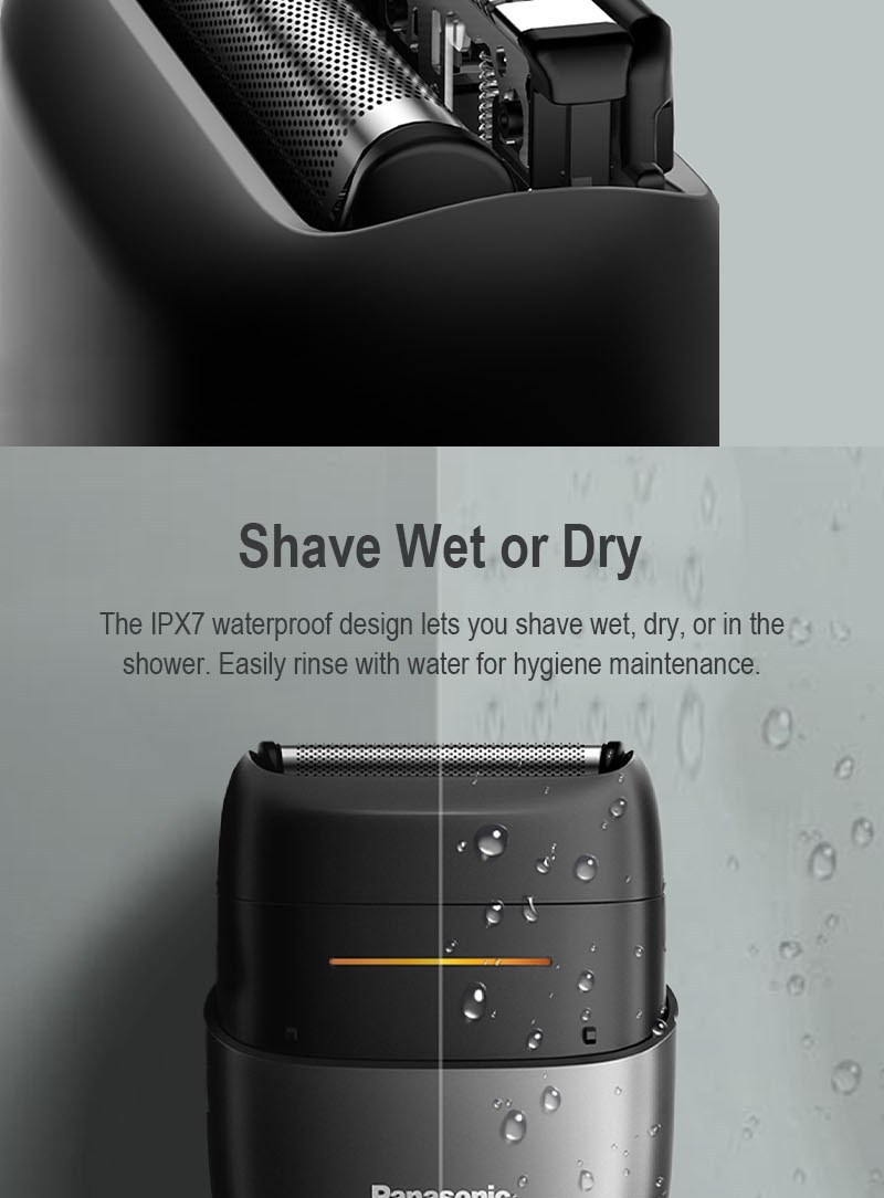 Panasonic x Hanpin 10.10 – PANASONIC ES-CM2B 2-BLADE PALM-SIZED SHAVER ...