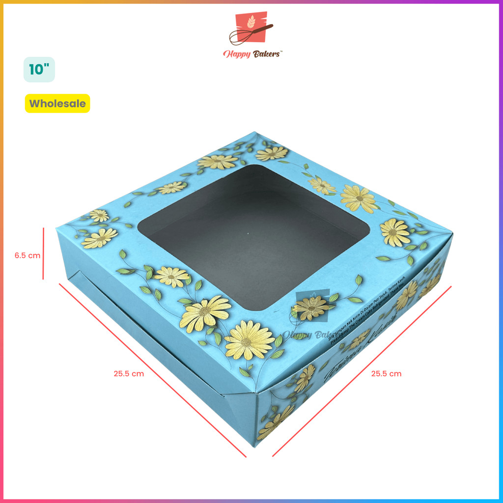 10in Printed Kuih Talam Lapis Box For Cakes Pastries Cookies ...