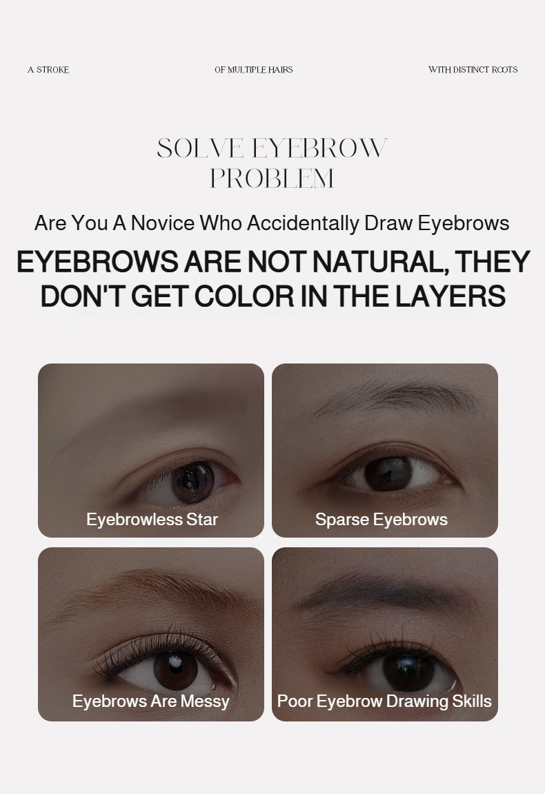 Natural Hair Flu Long Lasting Makeup Rooted Waterproof NonSmudging ...