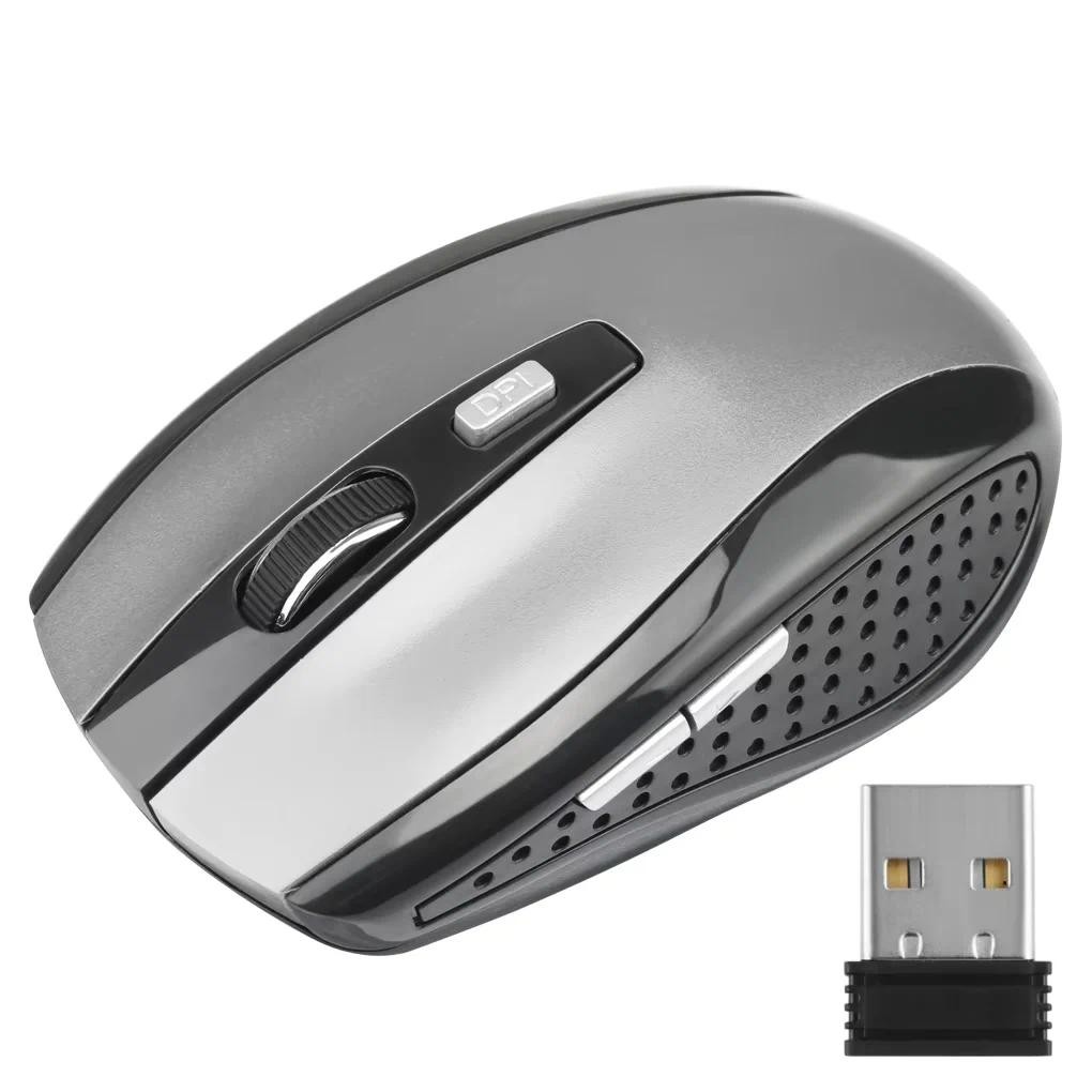 Wireless Mouse Gaming Mouse 2.4G+ Bluetooth Dual Mode Ergonomic Mouse 6 ...