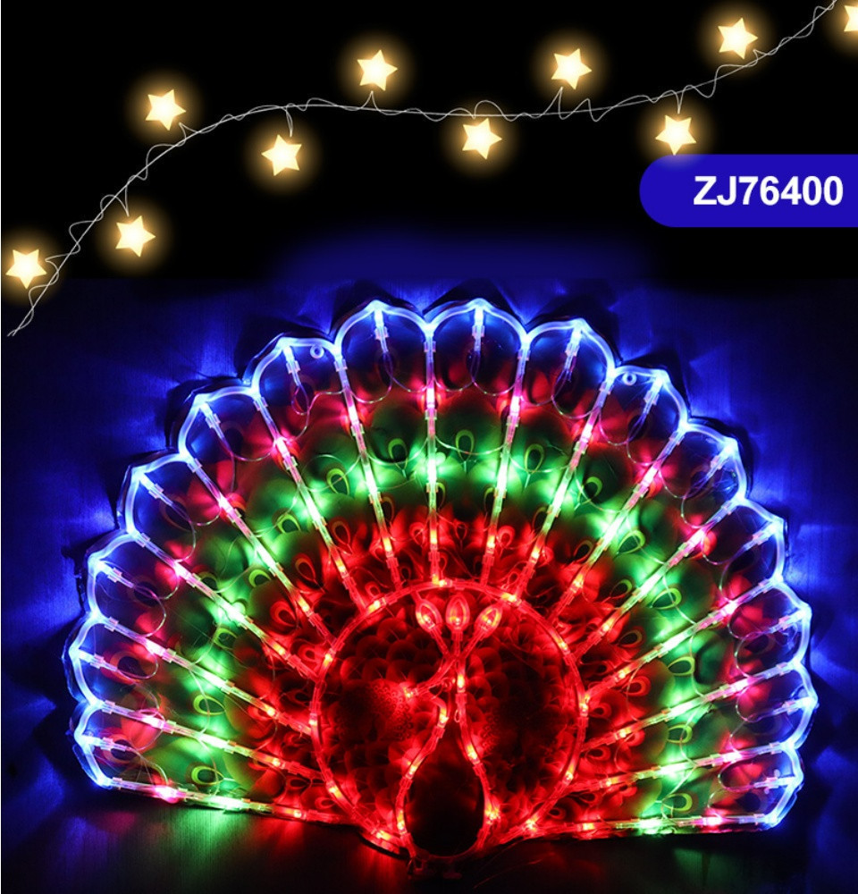 Festive Parol Star Lantern Lights LED for Outdoor Christmas Decor with ...