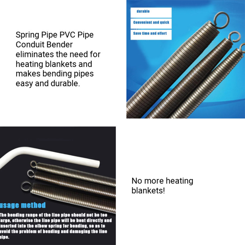 Spring Pipe PVC Pipe Conduit Bender Eliminates Need for Heating ...