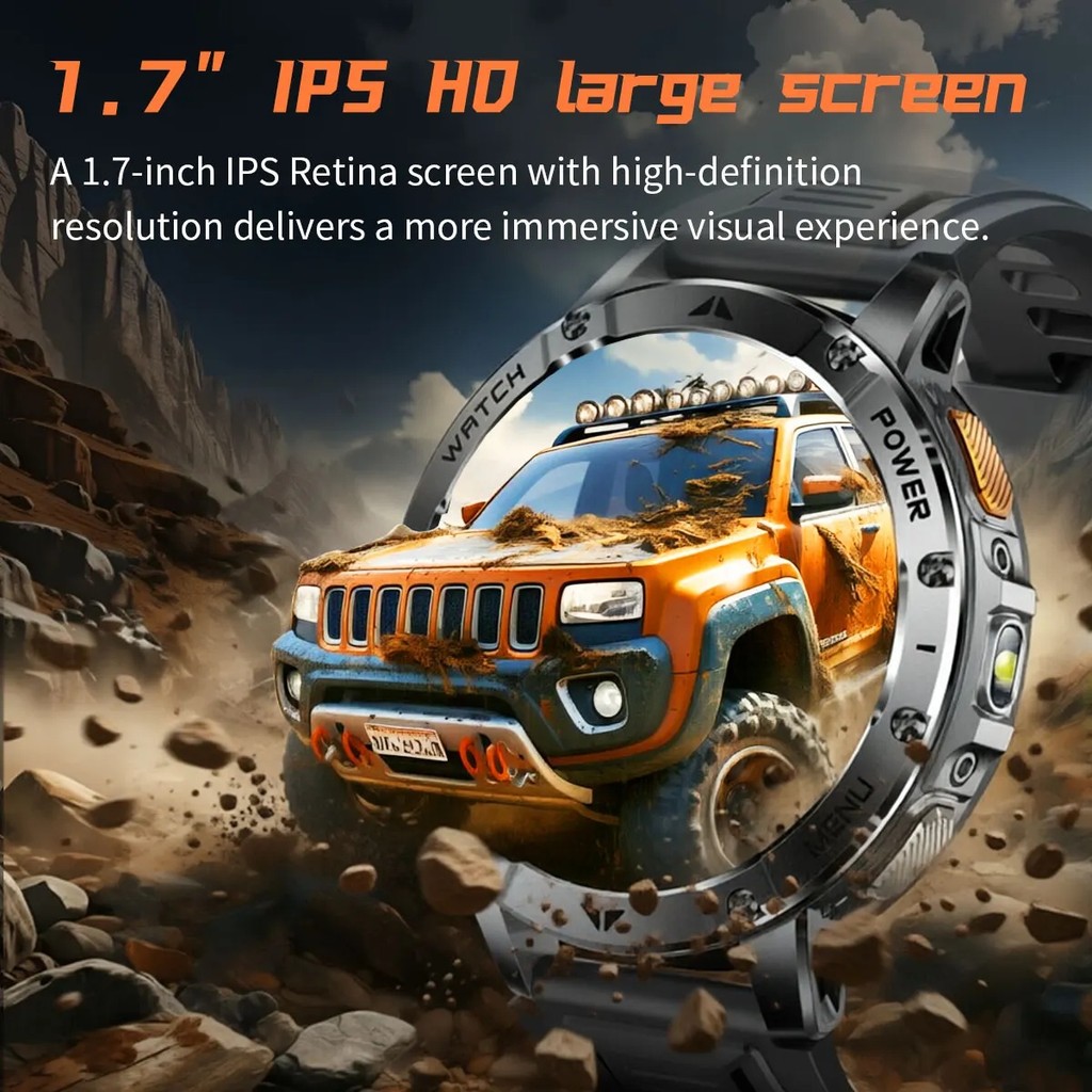 2026 New 1400mAh Clock 2.01' AMOLED Smart Watch Bluetooth Call ...