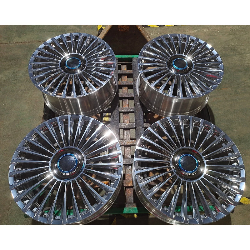5x112 5x114.3 5x120 Rim Passenger Car Chrome Forged Wheels for Toyota ...