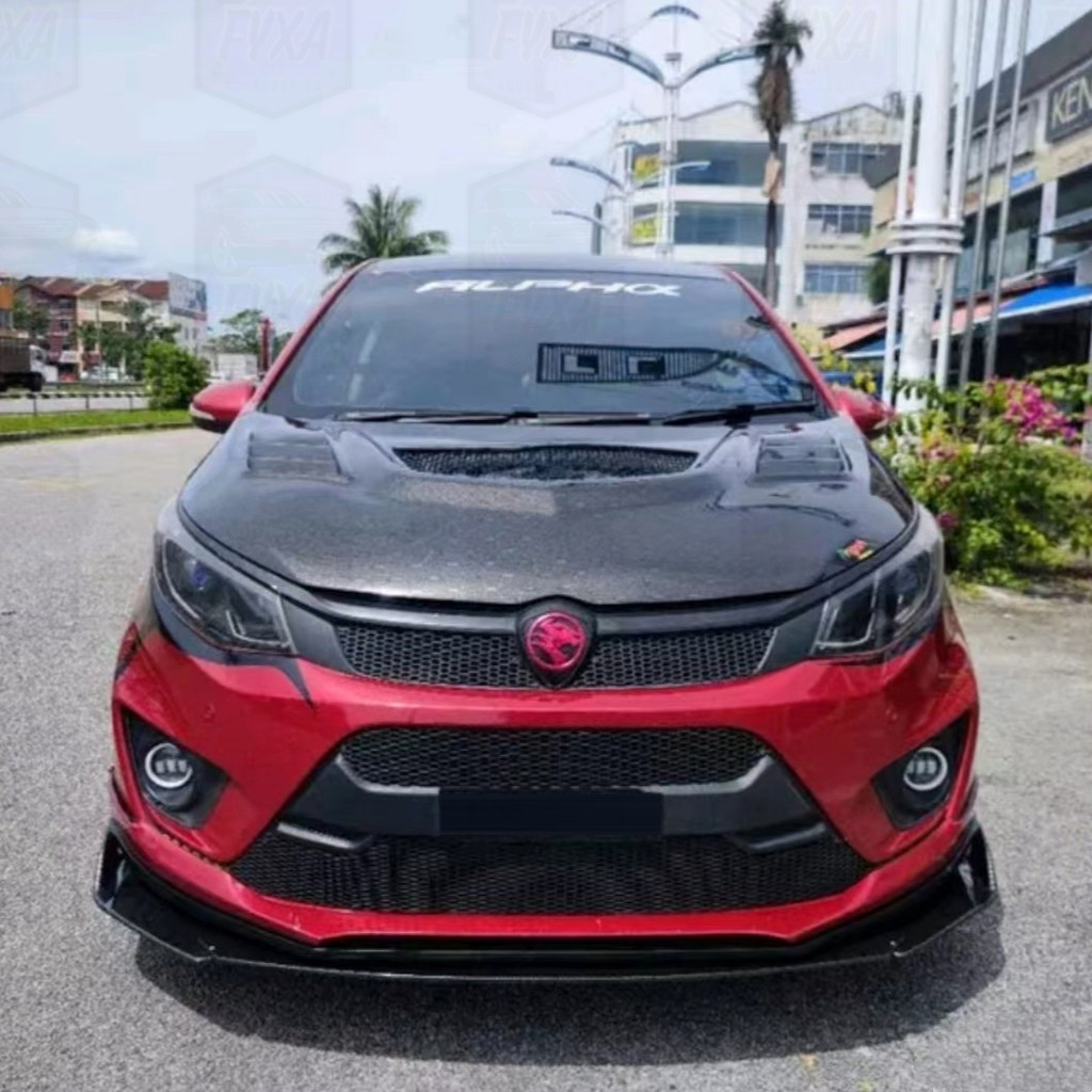 Proton Persona 2016-2025 Front Bumper Diffuser Lip Wrap Angle Splitters ...