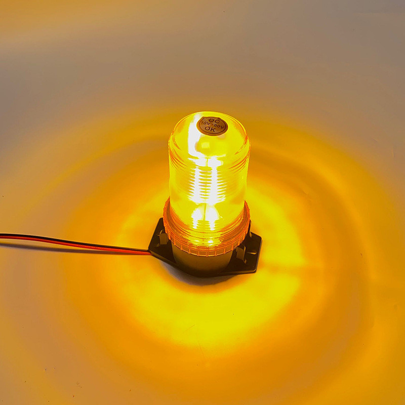Car Warning Light Strobe Yellow Light LED Forklift Rotating Light ...