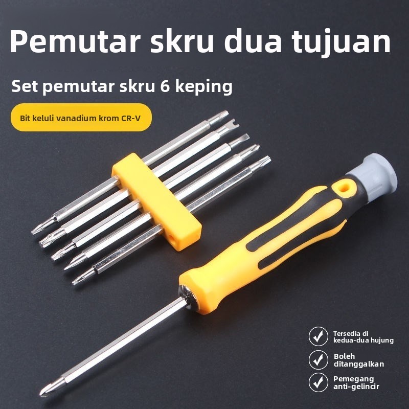 Set Pemutar Skru Berbentuk Khas Set Pemutar Skru Berbilang Fungsian Isi ...