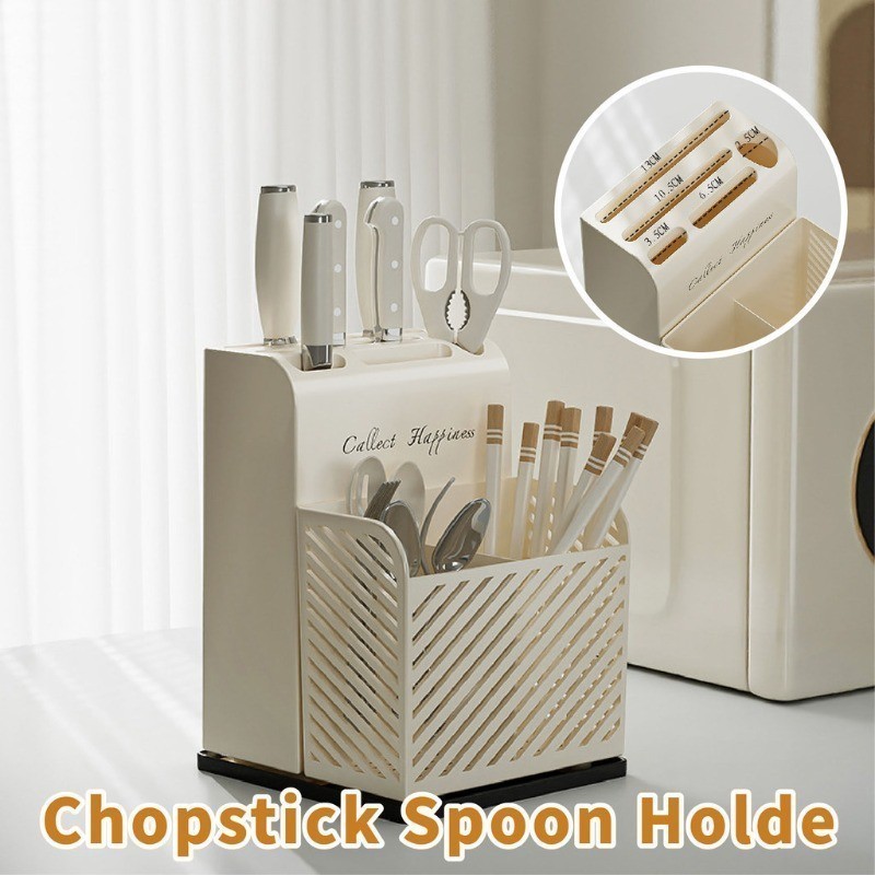 kitchen Cutlery Storage Rack Fork Spoon Knife Chopstick shelf Kitchen ...