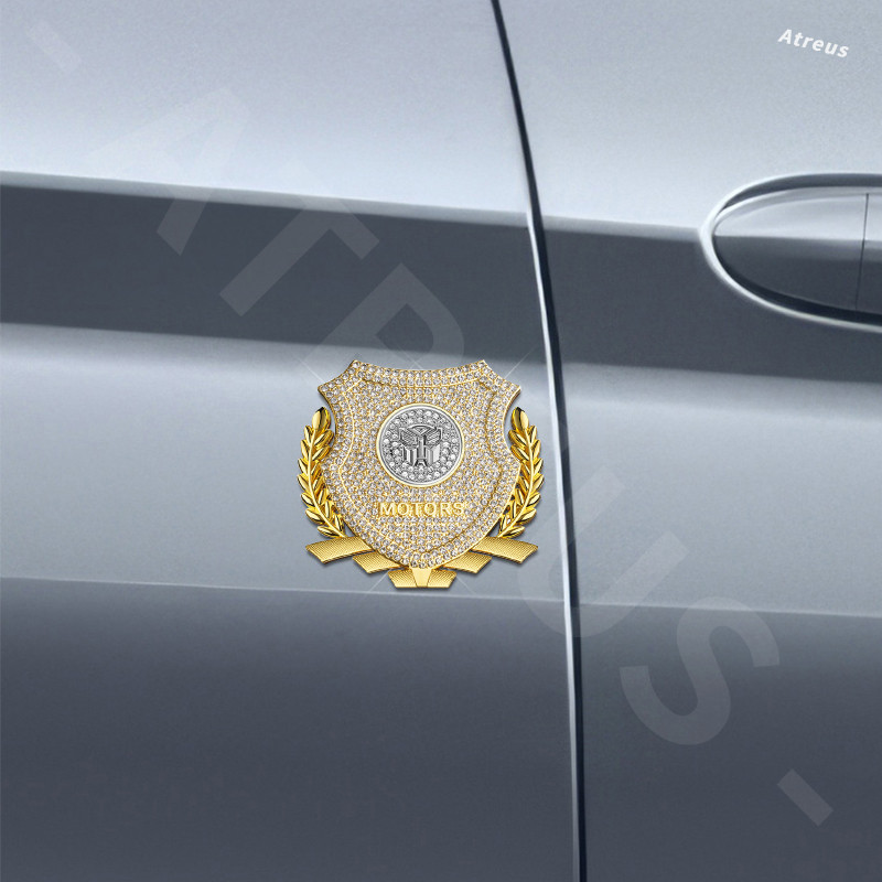 Geely Car Metal Decoration Sticker Car Logo Warning Stickers 3D Car ...