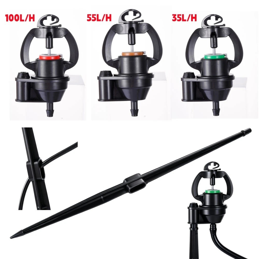 Ground-Mounted Micro-Sprinkler Irrigation System 35L/H 55L/H 100L/H ...