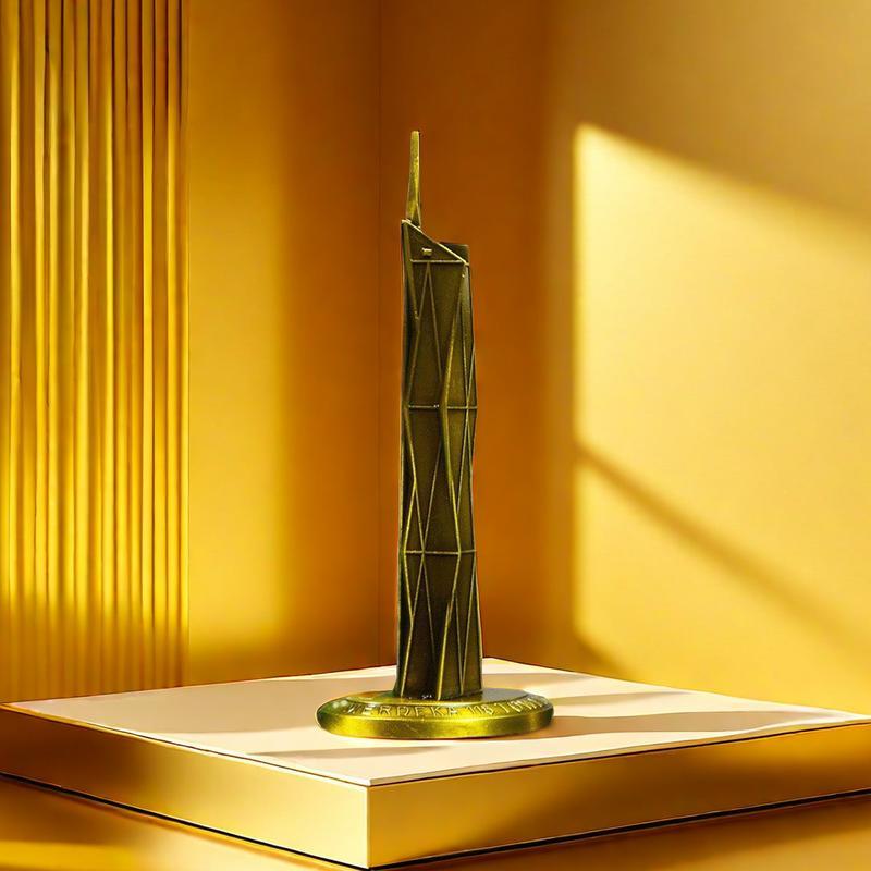 Merdeka 118 Building Model – Retro Zinc Alloy Landmark Decoration ...