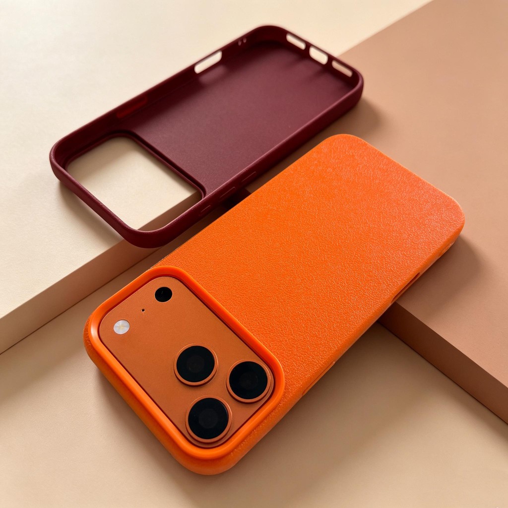 Luxury Retro Burgundy Red Phone Case For iPhone 17 18 Pro Max 16 Plus ...