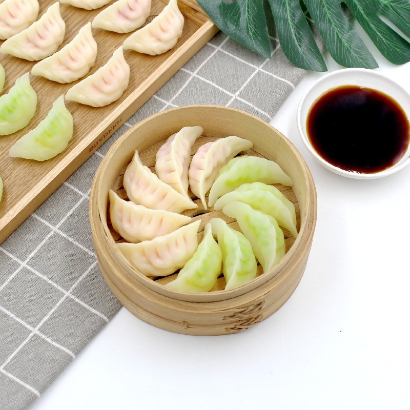 Fake Dumplings Model Lifelike Simulation Decorative Food Artificial ...
