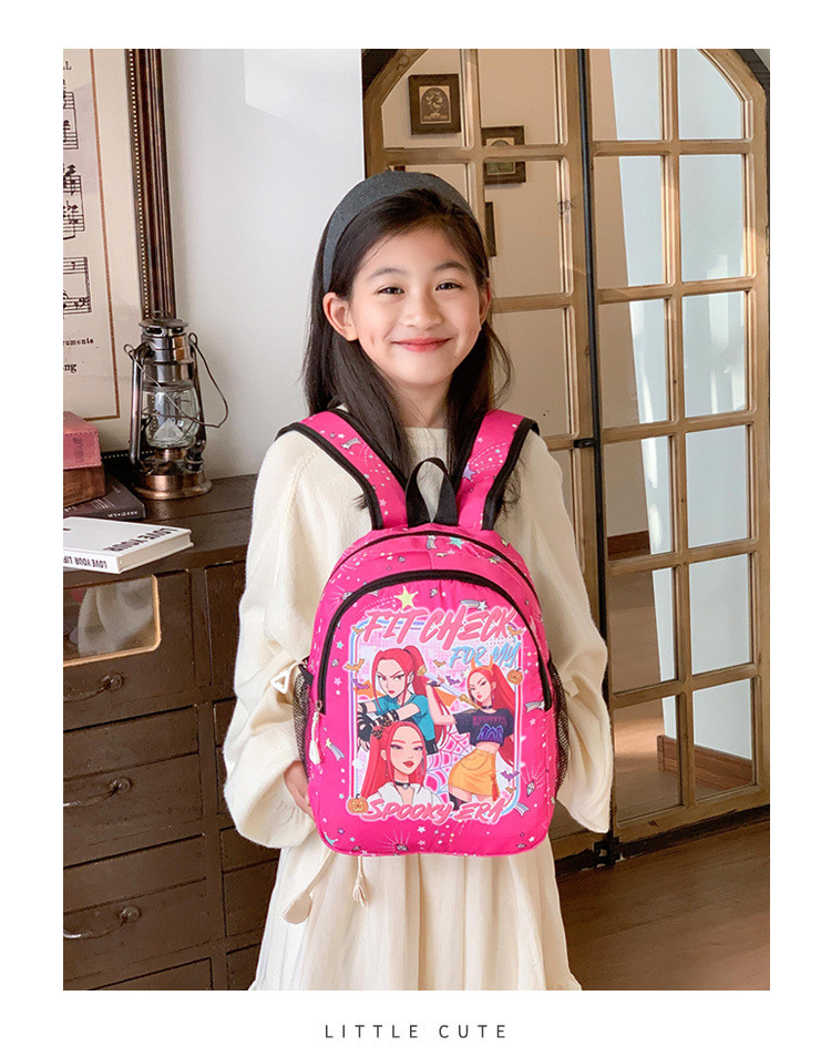 Trendy Kpop K pop Demon Hunter Rumi Backpack School Bag Beg Zeol Mira ...