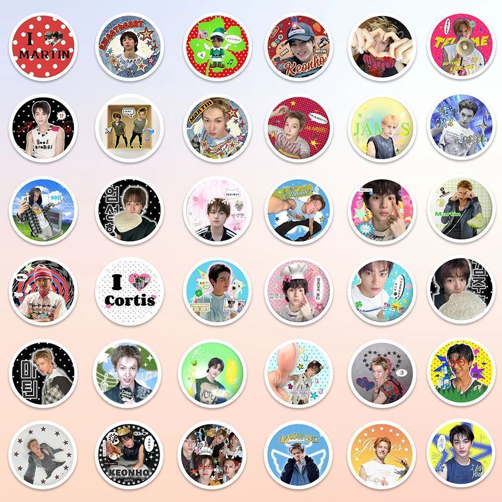 80/100/500Pcs CORTIS Stickers KEONHO JAMES JUHOON SEONGHYEON Waterproof ...