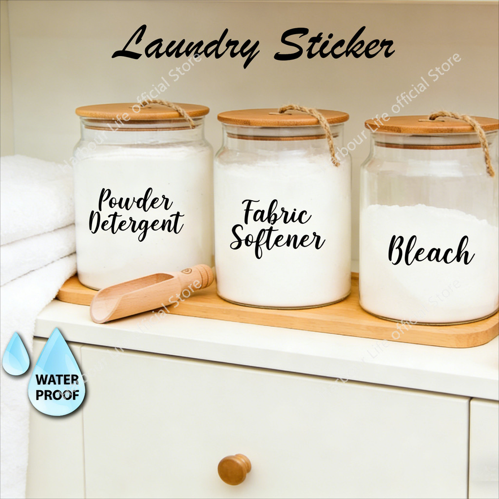 STICKER LAUNDRY | VINYL STICKER | Shopee Malaysia