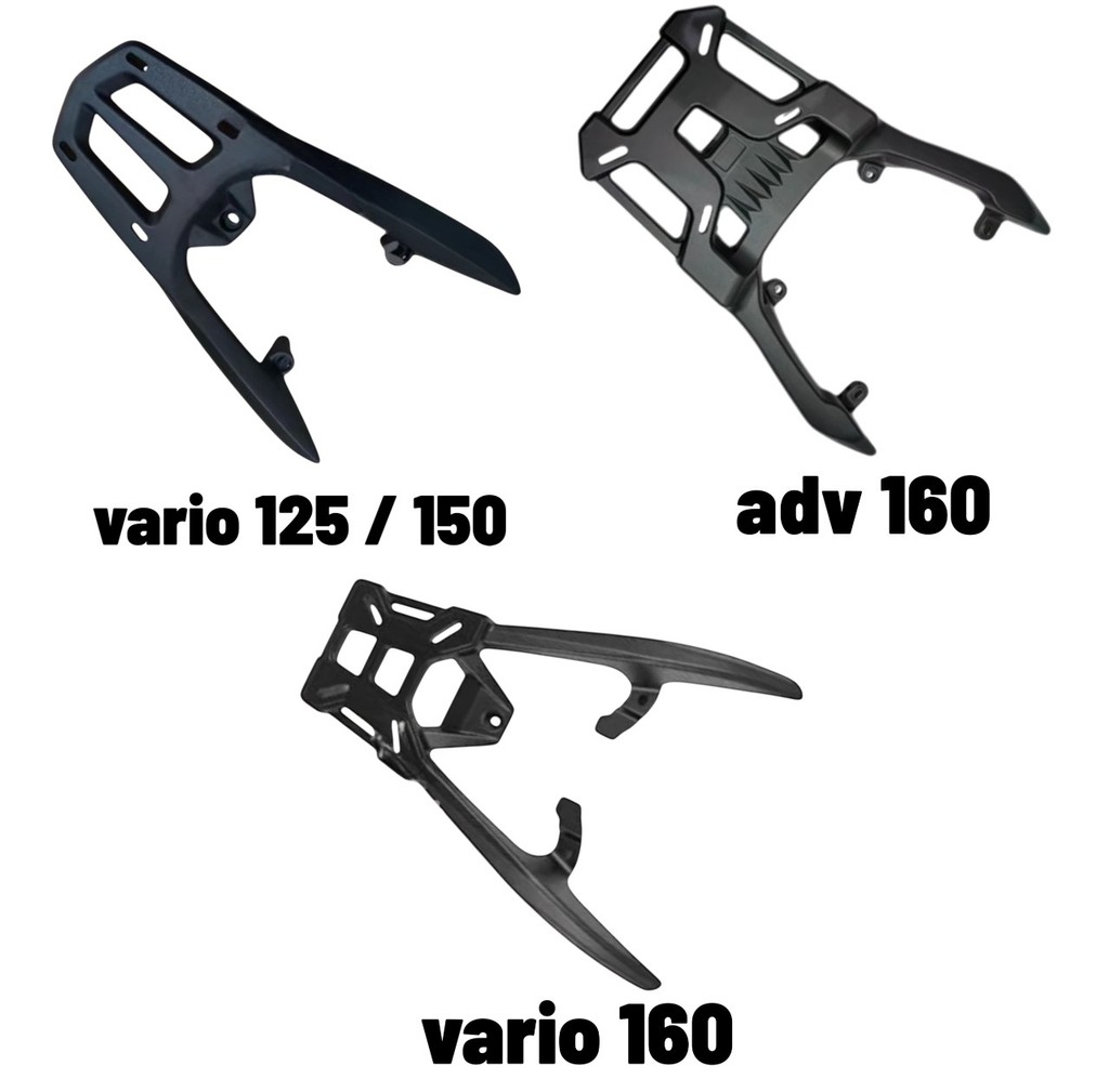 ADV 160 VARIO MONORACK BOX RACK VARIO 125 150 160 ADV 160 BOX CARRIER ...