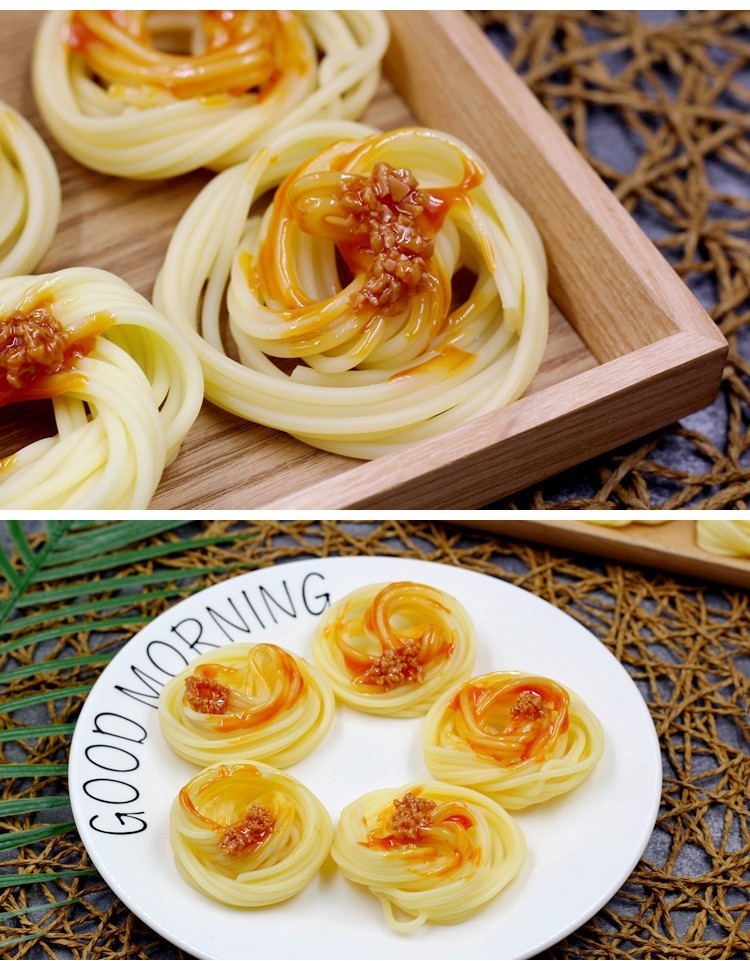 Simulated Spaghetti Fake Artificial Noodles Food Pasta Model for ...