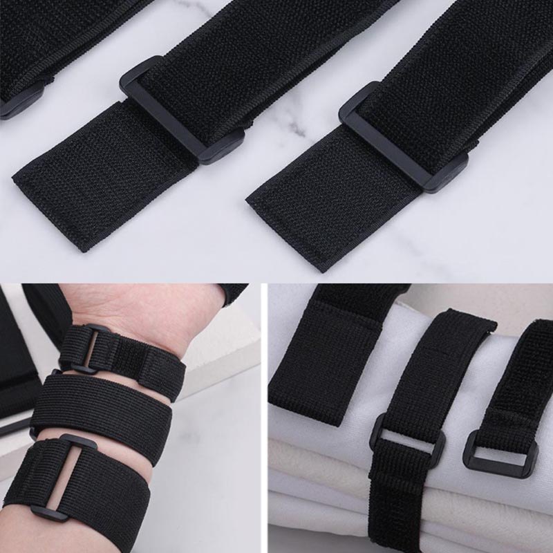 Nylon Elastic Magic Hooks and Loops Buckle Strap Organiser Self ...
