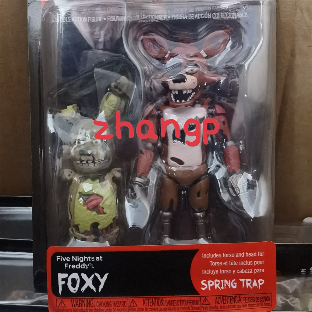 FNAF Golden Freddy Foxy Chica Bonnie Spring Trap Figure Toy | Shopee ...