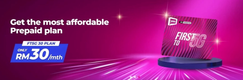 Simkad Prepaid YES FT5G | Sim Only | RM20 50GB | RM30 RM58 Unlimited ...