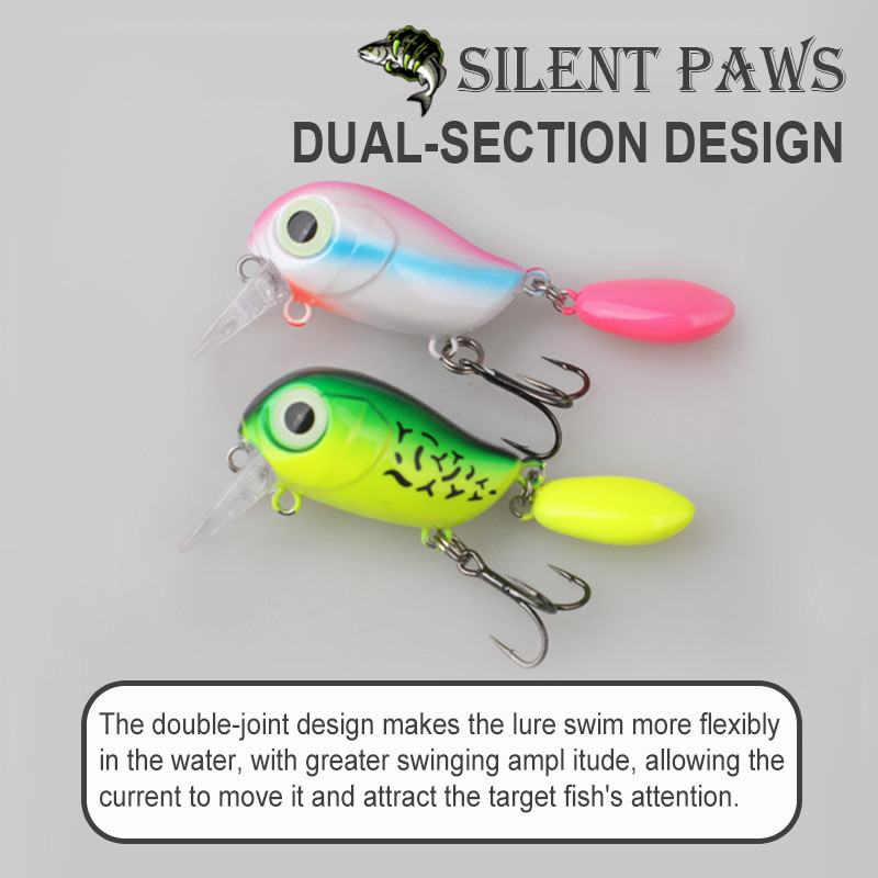Portable Artificial Fishing Lure Realistic Fake Fish Bait For ...