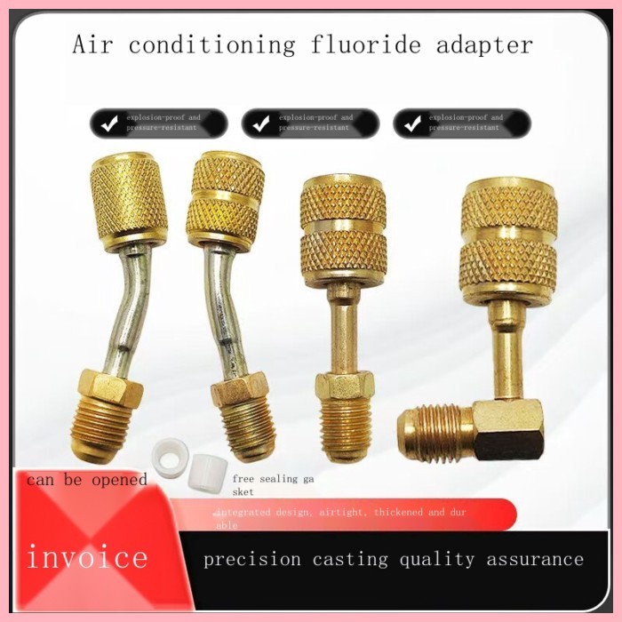 Air Conditioning Fluoride R22 To R410 Conversion Head Metric Adapter ...