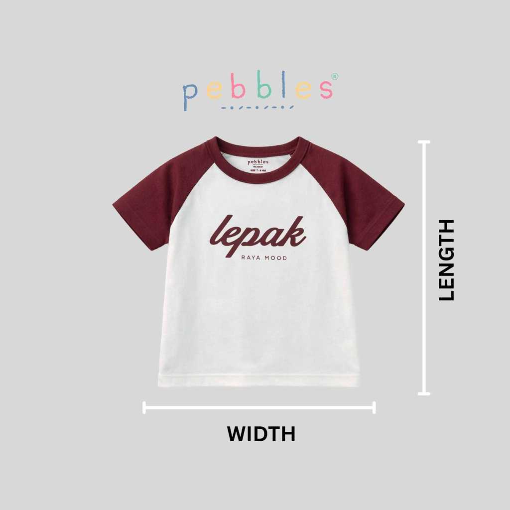 FOS x PEBBLES BOYS/GIRLS | Raya 2026 Series 3 (Raya Chill) NVY | Shopee ...