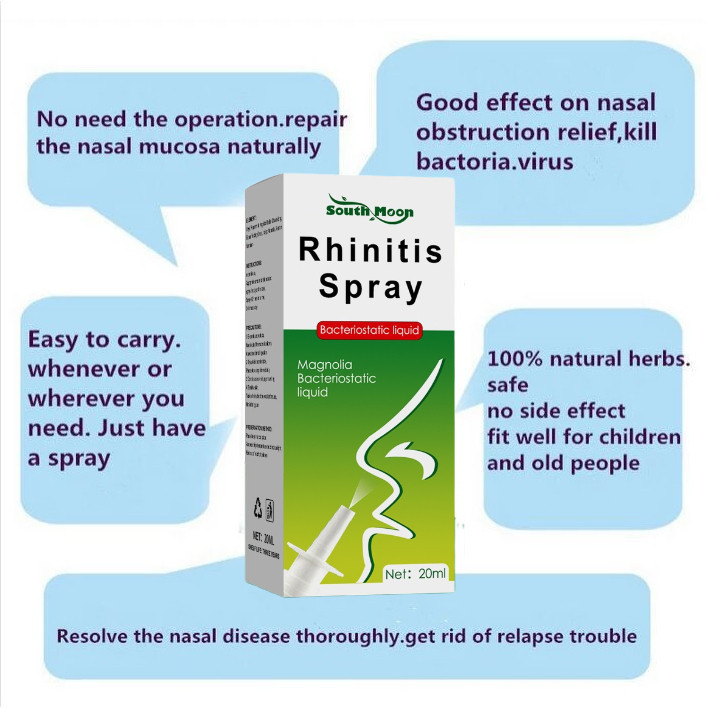 Sinusitis Spray Rhinitis Spray Multifunctional Natural Universal ...