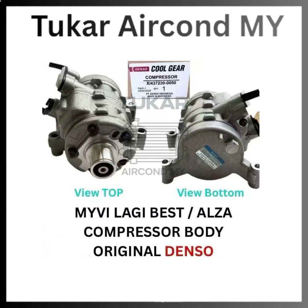 🔥ORIGINAL🔥 Myvi Lagi Best / Alza Aircond Compressor Original Coolgear ...