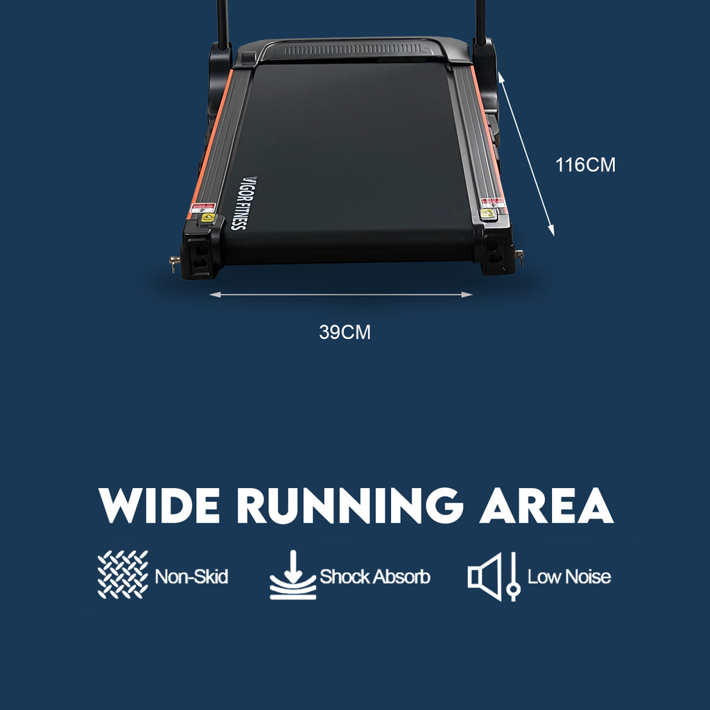 [NEW ARRIVAL] Treadmill 2.0hp Cardio Exercise Running Jogging Machine ...