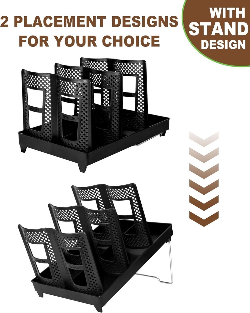 Disposable Plastic Cup Storage Rack Coffee Shop Paper Cup Holder ...
