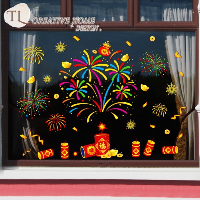 2026 New Year Window Grilles Stickers Decorations Pendants Chinese New ...