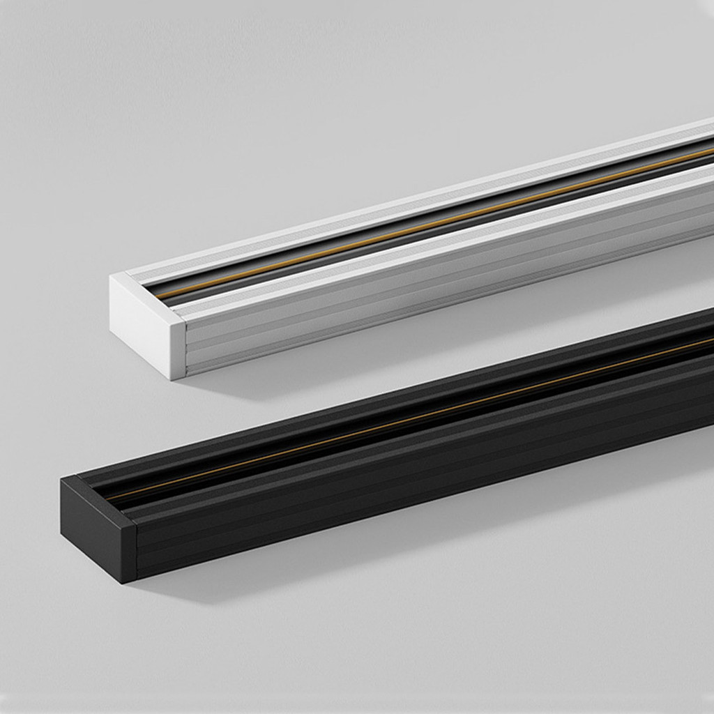 2 Meter Track Rail Lampu LED Tracklight Rail Spotlight Ceiling ...