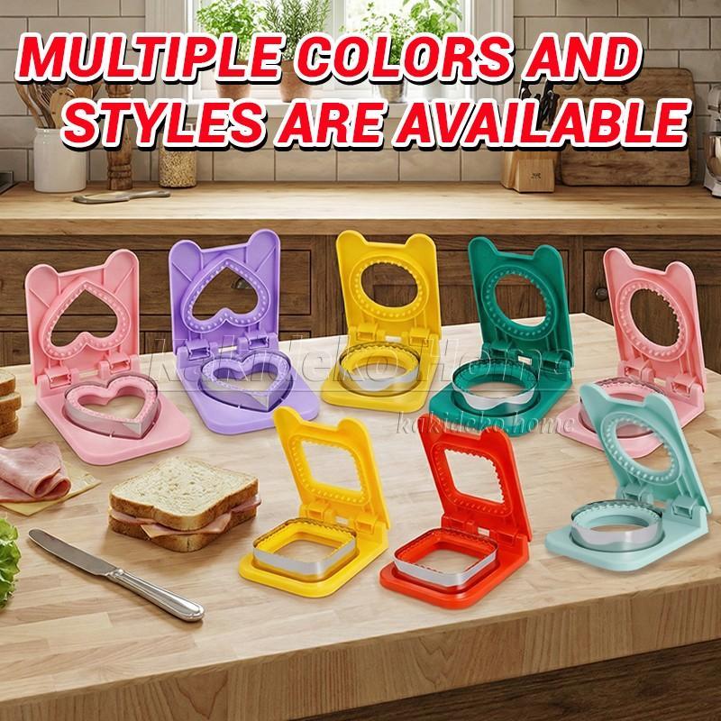 【BUY 2 SAVE 30%】Sandwich Cutter Sealer DIY Acuan Roti Anti-Bocor Ais ...