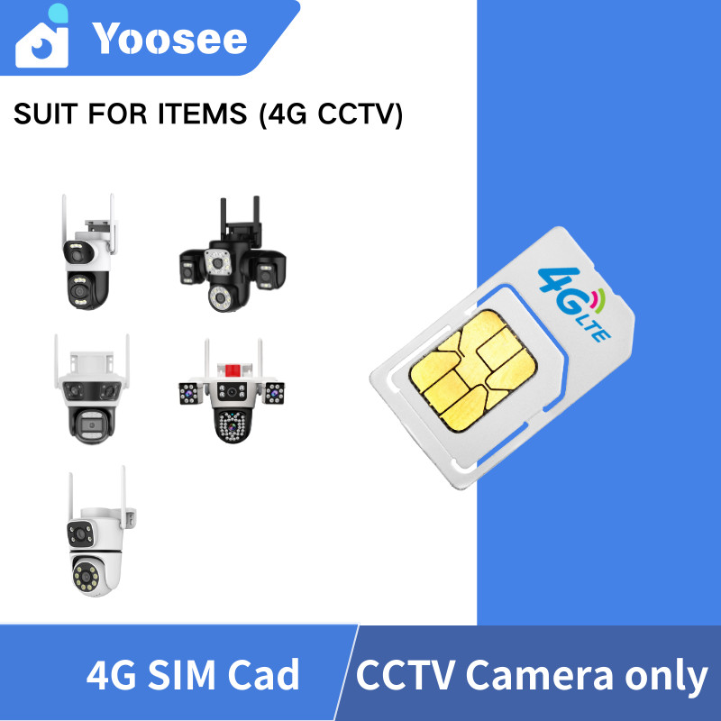 CCTV CAMERA 4G SIM card is compatible throughout Malaysia, but only ...