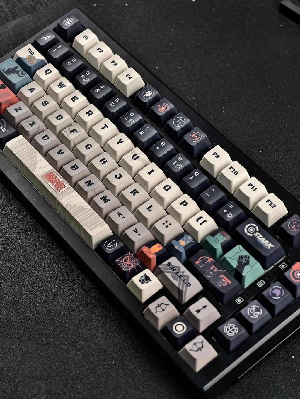 MAIMOOO Marvel Keycap Cherry Profile 120 Keys PBT Dye Sublimation Aula ...