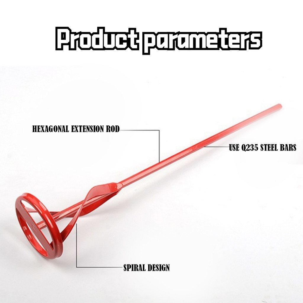 Putty Powder Mixing Rod Hexagon Shaft Mixer Mixing Paddle Rod High ...