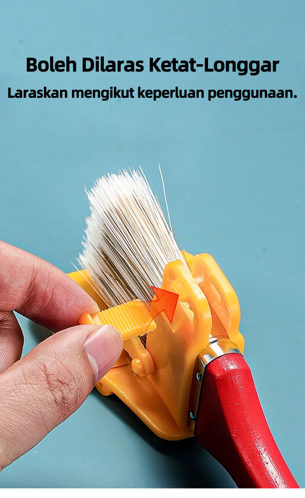 Gbest Berus Cat Tepi Dinding Siling paint edger brush for Clean Paint ...