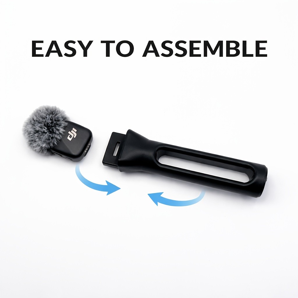 DJI MIC MINI Handle, DJI MIC MINI Lightweight Handheld Mount, DJI MIC ...