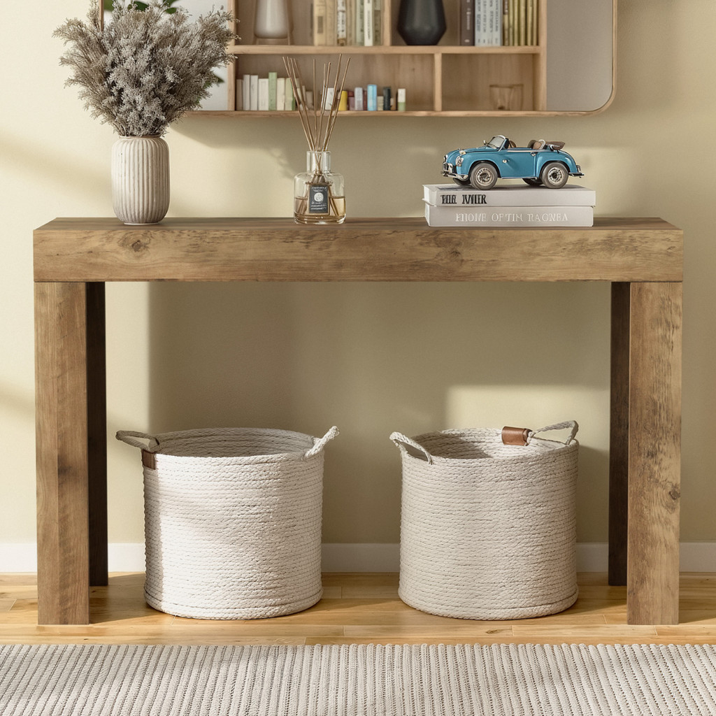 Synergy House Hendrix Console Table 3.9ft Slim Hallway Table | Shopee ...