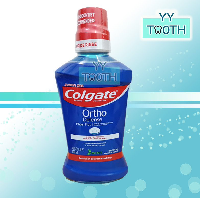 D17A Colgate Phosflur Anticavity mouthwash (exp 2028) 16oz phos flur ...