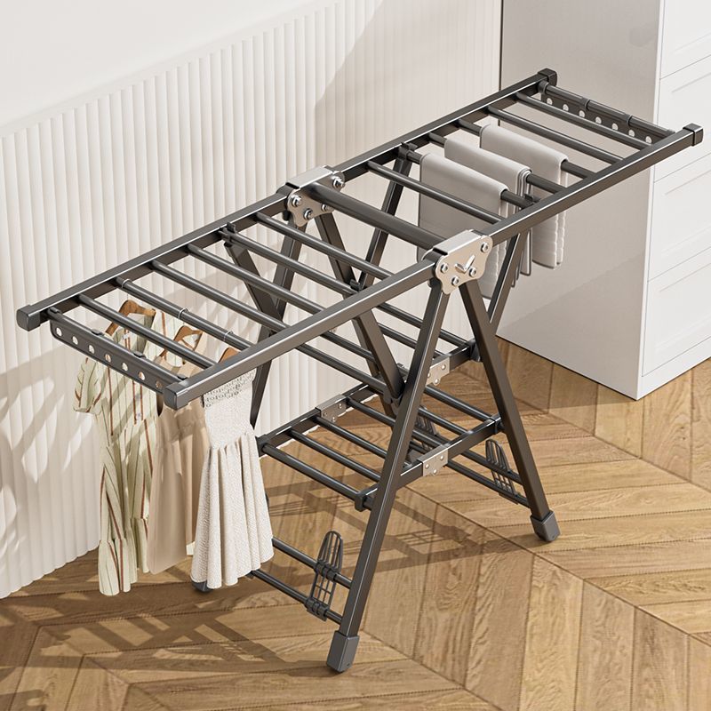 LINK 180/150CM Foldable Clothes Drying Rack with Wheel Heavy Duty ...