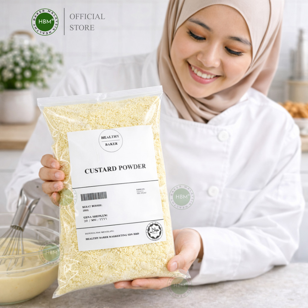 Custard Powder 1kg, 500g / Custard Flour / Tepung Kastard / Kastad ...