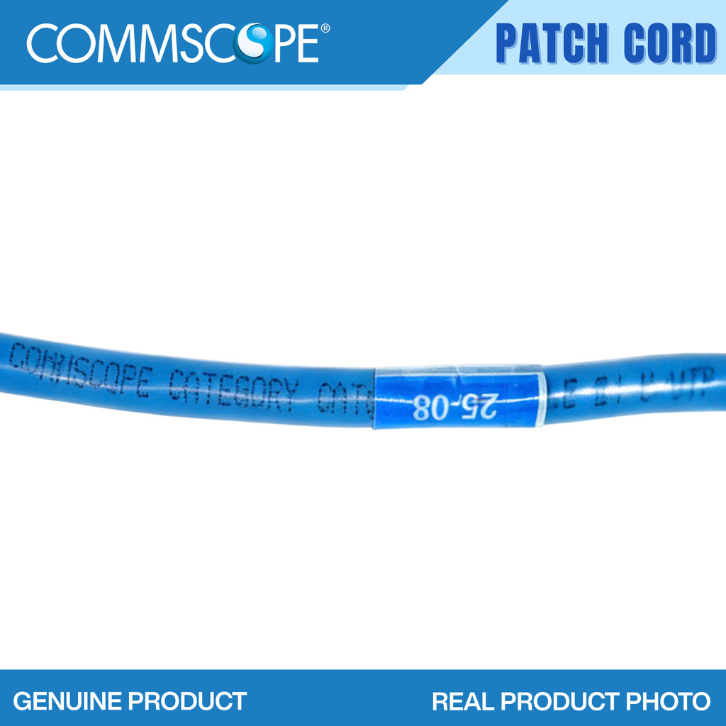 24Hrs FastShip | Commscope Cat6 Patch Cord Cable Network UTP RJ45 LAN ...