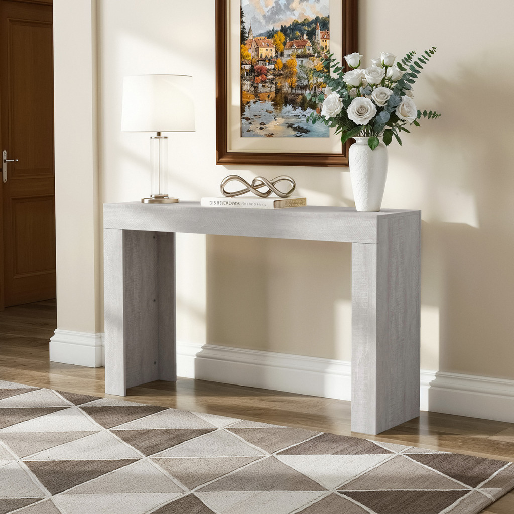 Synergy House Hendrix Console Table 3.9ft Slim Hallway Table | Shopee ...
