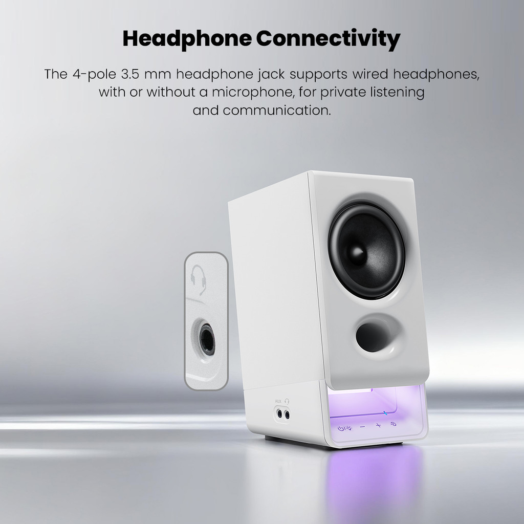 [New 2026] Edifier R20BT USB-Powered Speaker | RGB Light | Bluetooth V6 ...