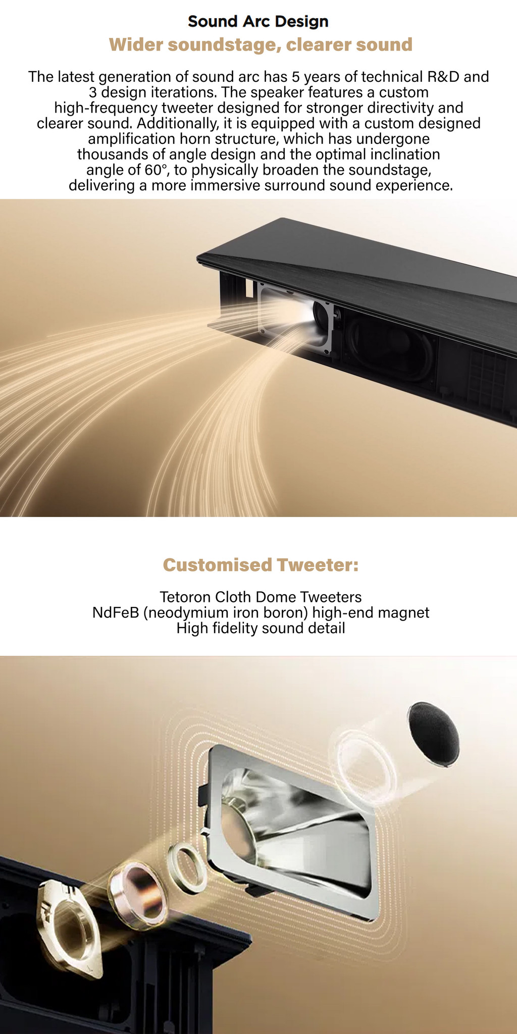 TCL Q65H Q Series Dolby Atmos Soundbar Cinema Sound Bar 5.1CH High ...