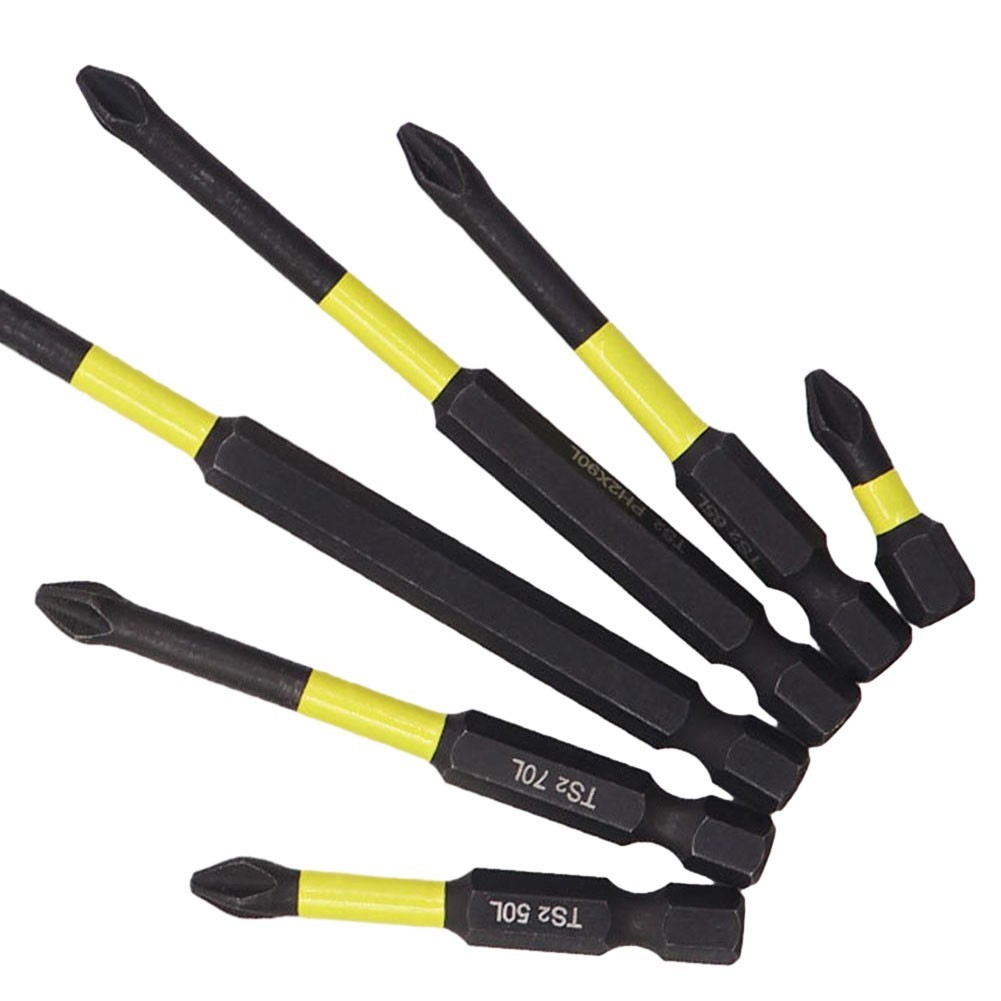 [MEST] 1pc 25-150mm Non-Slip Batch Head PH2 Cross Screwdriver Hex Shank ...