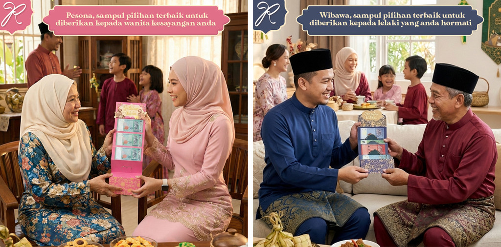 2026 SAMPUL DUIT RAYA ATM VIRAL - (PKT) Sampul Raya Tarik Money Packet ...